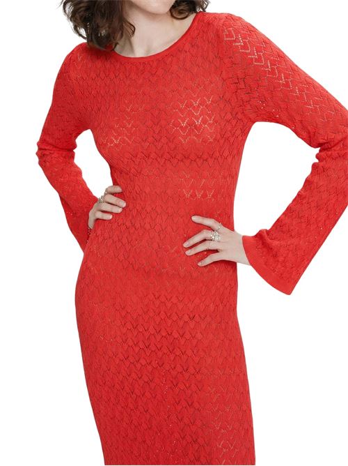 Abito lungo in maglia Grace & Mila | SS26110031SANG